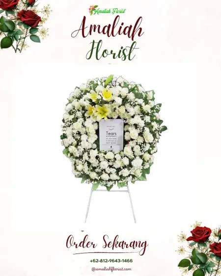 Krans Bunga Duka derwati